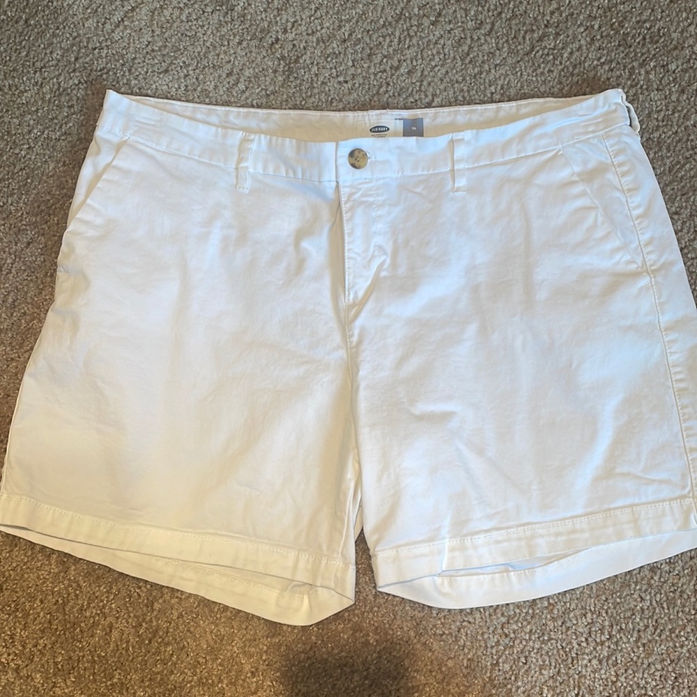 White Shorts